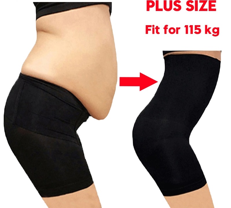 Cheap Plus Size Tummy Control Panties For Women High Waist Seamless Butt  Lifter Briefs